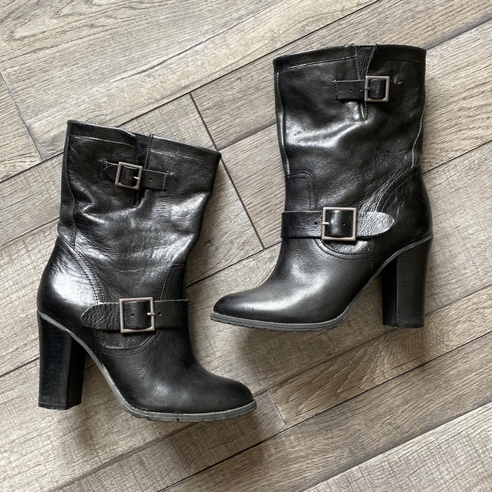 Adam Tucker Kaplin Leather Boots 6.5